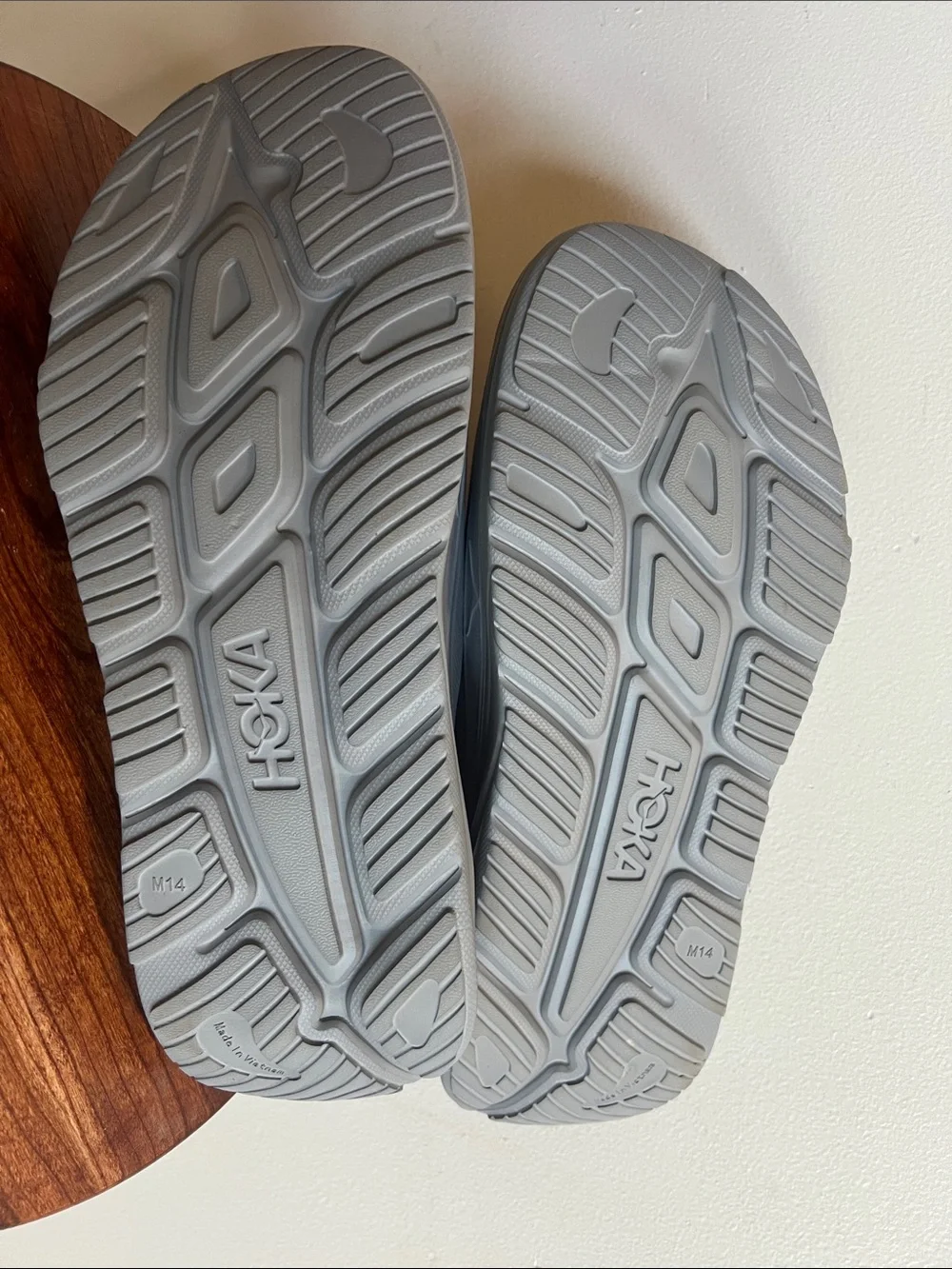 Hoka Ora one one recovery Slide Sandals - Light Gray NWOT